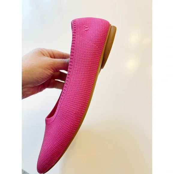 VIVAIA Tamia 2.0 Women's Ballet Flats, Almond Toe Slip On Washable Pitaya 6 - Picture 9 of 15